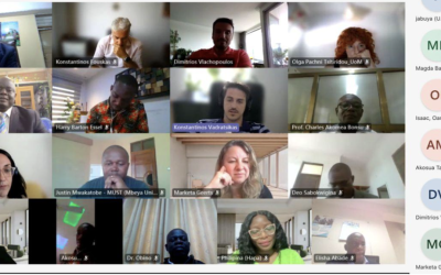 First online consortium meeting for the UNIHUBS project